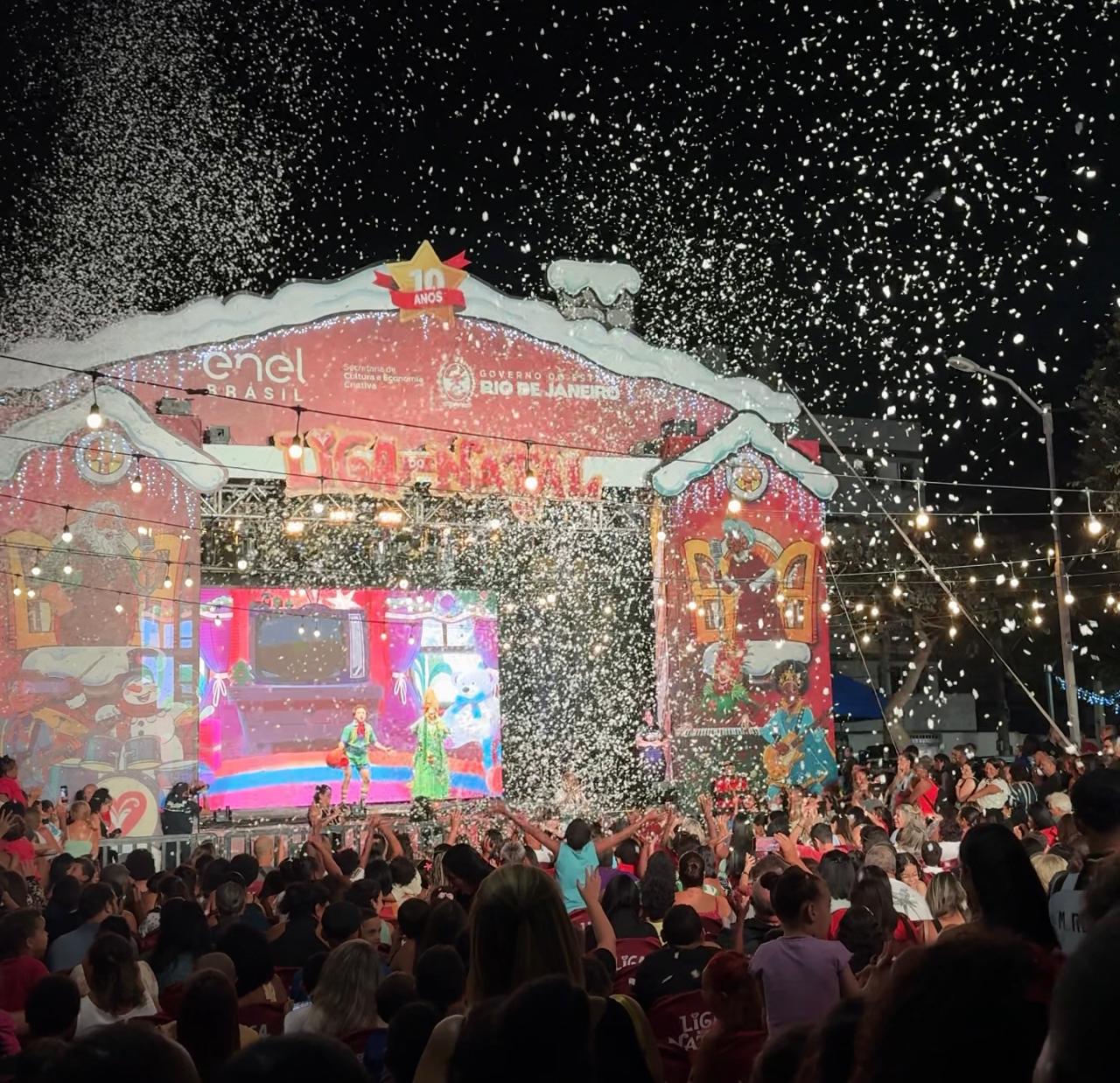 Liga do Natal transforma Cabo Frio em palco de magia e celebra 10 anos de história